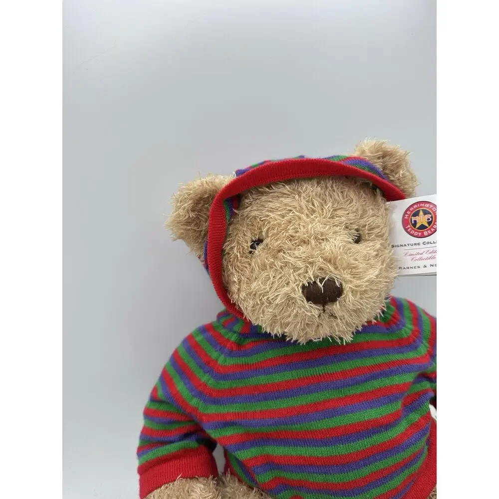 Barnes & Noble Barnsie Striped Sweater - Limited Edition Herrington Teddy Bear
